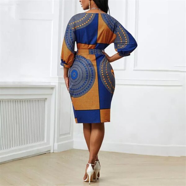 Robe Portefeuille Wax Queen