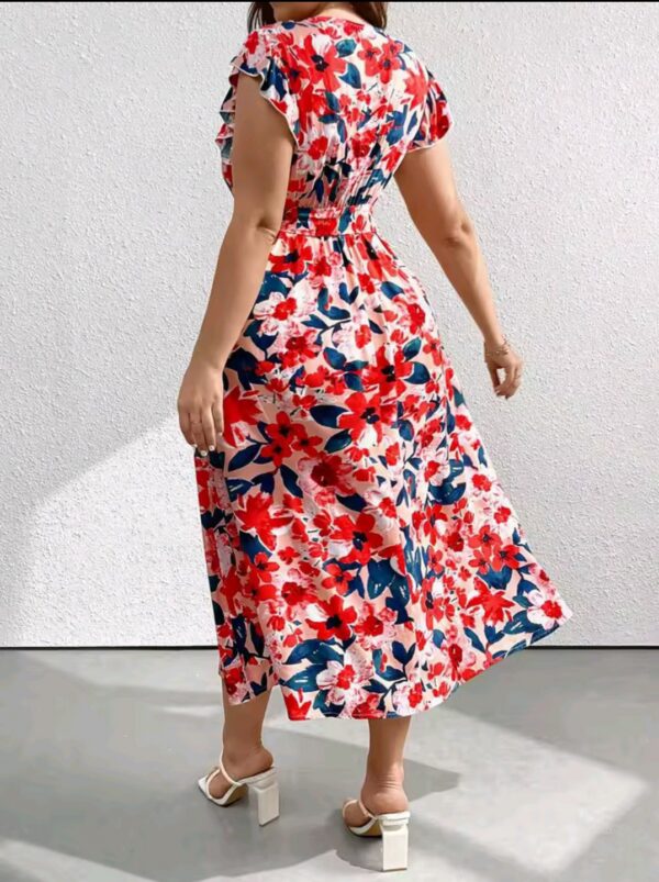 Robe Portefeuille Décontracté